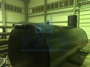 Резервуар горизонтальный стальной наземный в Екатеринбурге