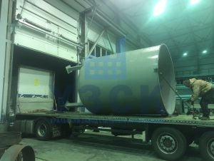 Доставка резервуара вертикального в Екатеринбурге